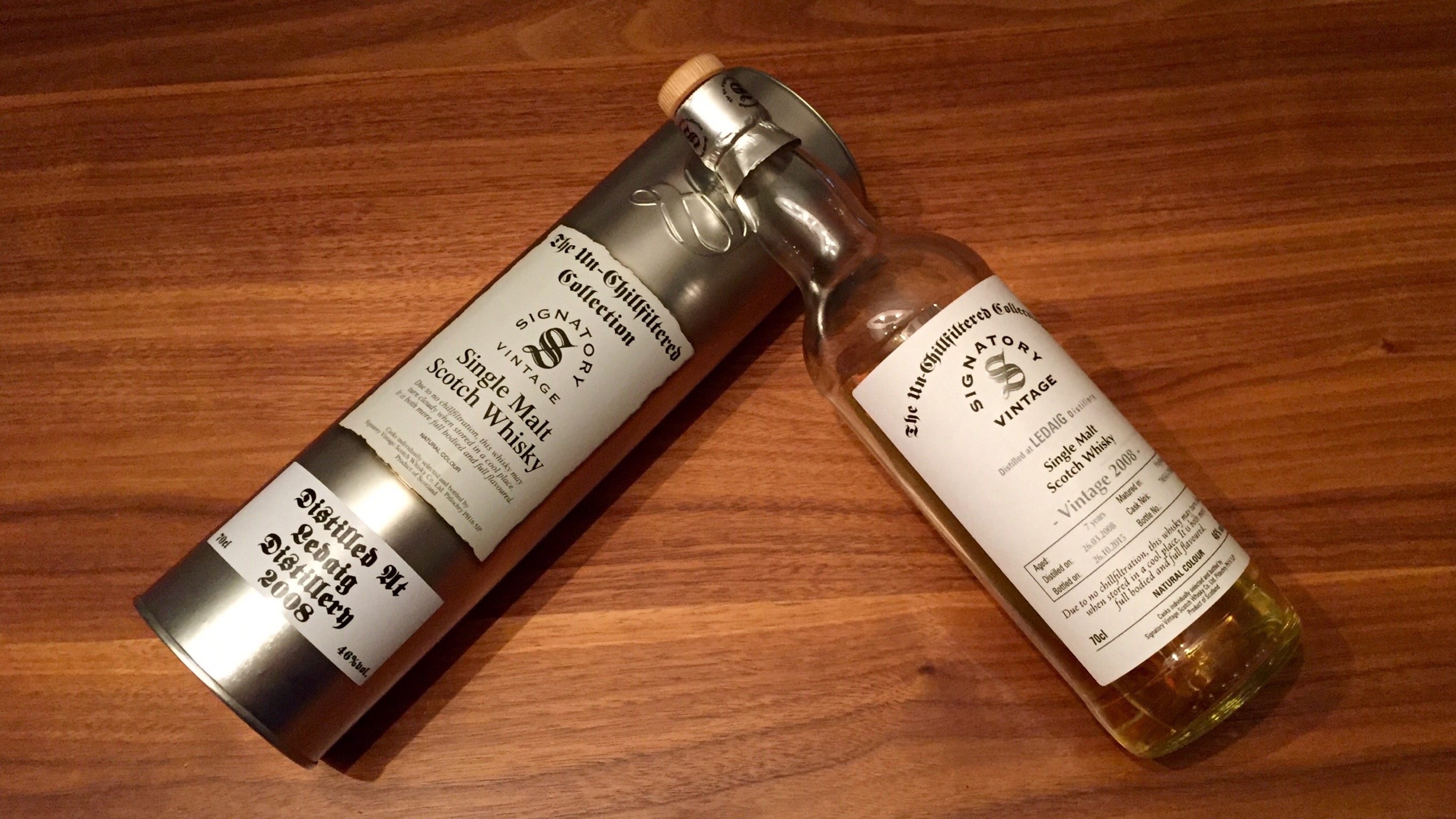 Ledaig 2008/2015 Signatory un chillfiltered
