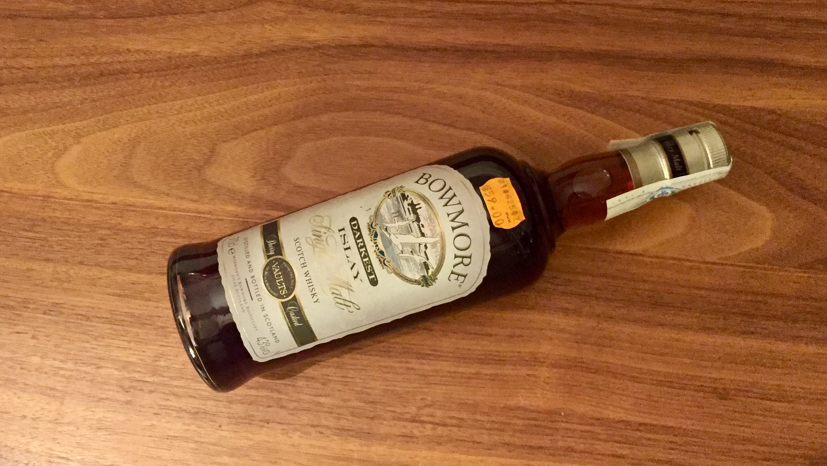 Cover vom Bowmore Darkest (Old)